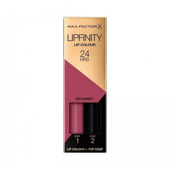 Max Factor Lipfinity, pomadka do ust 055 Sweet, 4,2 ml - zdjęcie produktu