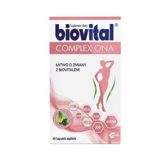 Biovital Complex ONA, kapsułki, 60 szt. - zdjęcie produktu