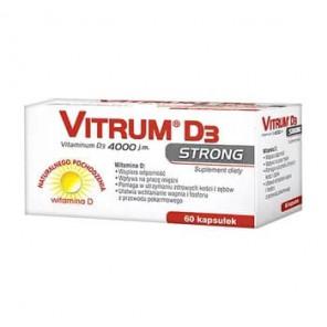 Vitrum D3 Strong, kapsułki, 60 szt. - zdjęcie produktu