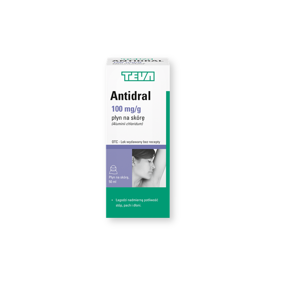 Antidral, płyn na skórę, (100 mg / g), 50 ml - zdjęcie produktu