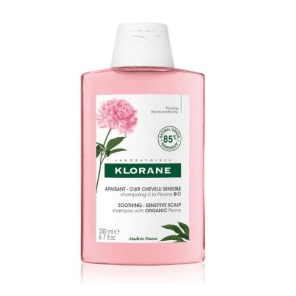 Klorane, szampon z organiczną piwonią, 200 ml - zdjęcie produktu