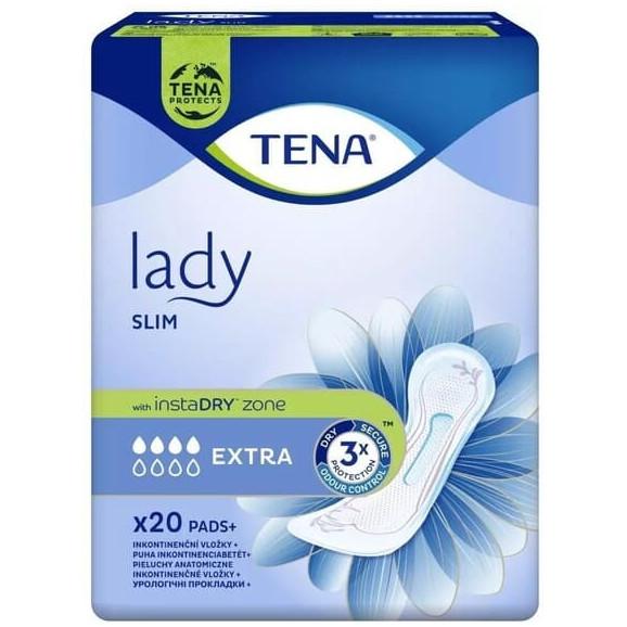 TENA LADY Slim Extra, podpaski anatomiczne, 20 szt. - zdjęcie produktu