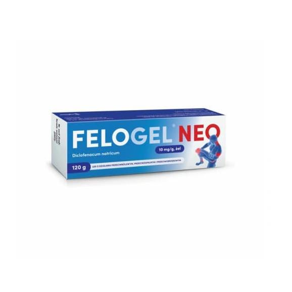 Felogel Neo, żel przeciwbólowy z diklofenakiem 10 mg/g, 120 g - zdjęcie produktu