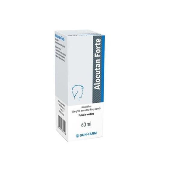 Alocutan Forte, 50 mg/ml, aerozol na skórę, 60 ml - zdjęcie produktu