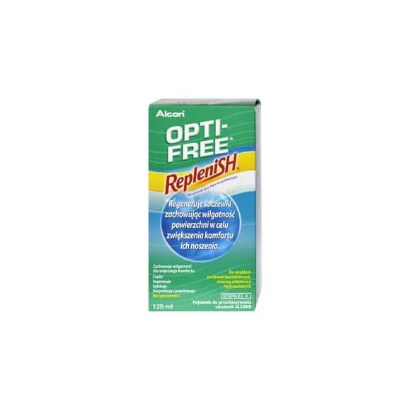 Opti-Free Replenish, płyn do soczewek, 120 ml - zdjęcie produktu
