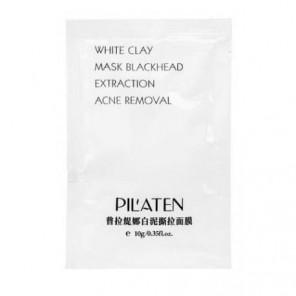Pilaten, maska oczyszczająca z białą glinką, 10 g - zdjęcie produktu