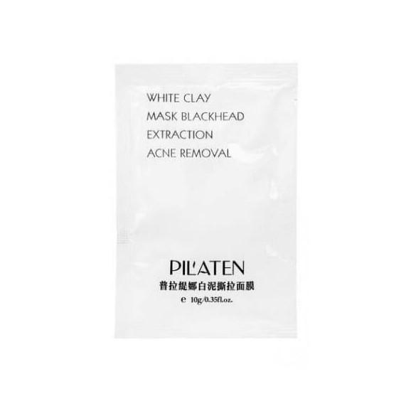 Pilaten, maska oczyszczająca z białą glinką, 10 g - zdjęcie produktu