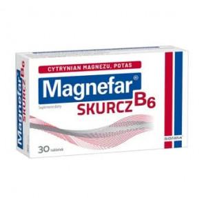 Magnefar B6 Skurcz, tabletki powlekane, 30 szt. - zdjęcie produktu
