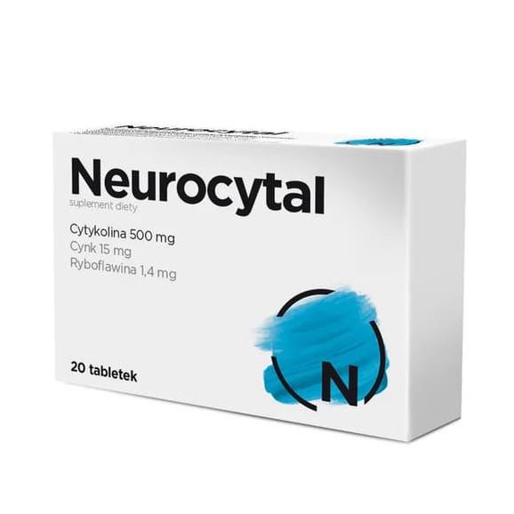 Neurocytal, tabletki, 20 szt. - zdjęcie produktu