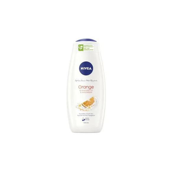 Nivea, żel pod prysznic, Care & Orange, 500 ml - zdjęcie produktu