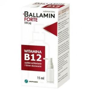 Ballamin Forte, aerozol do stosowania w jamie ustnej, 15 ml - zdjęcie produktu