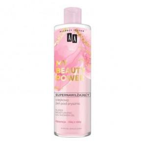 AA My Beauty Power, supernawilżający balsam do ciała, skóra sucha i wrażliwa, 400 ml - zdjęcie produktu