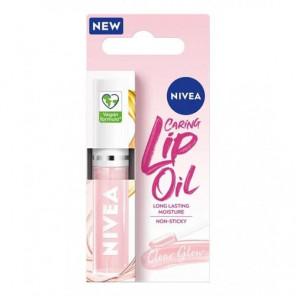 Nivea Caring Lip Oil, nawilżający olejek do ust, 5.5 ml - zdjęcie produktu