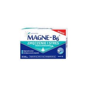 Magne-B6 Zmęczenie i stres, tabletki powlekane, 30 szt. - zdjęcie produktu
