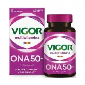 Vigor Multiwitamina Ona 50+, tabletki, 60 szt. - zdjęcie produktu