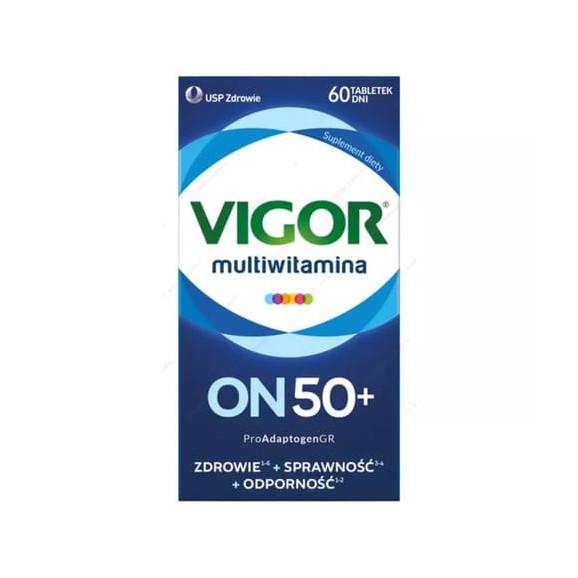 Vigor multiwitamina ON 50+, tabletki, 60 szt. - zdjęcie produktu