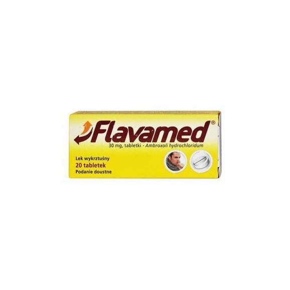 Flavamed 30 mg, tabletki, 20 szt. - zdjęcie produktu