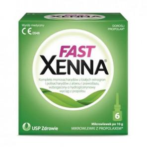 Xenna Fast, mikrowlewka doodbytnicza, roztwór, 6 szt. po 10 ml - zdjęcie produktu