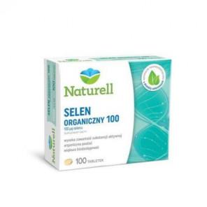 Naturell Selen Organiczny 100, tabletki, 100 szt. - zdjęcie produktu