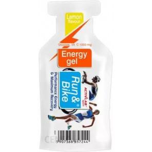 Activlab, Run and Bike, energy gel, lemon, 40 g - zdjęcie produktu