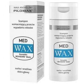 Pilomax Med Wax, szampon wzmacniający przeciw wypadaniu włosów, sucha i wrażliwa skóra głowy, 150 ml - zdjęcie produktu