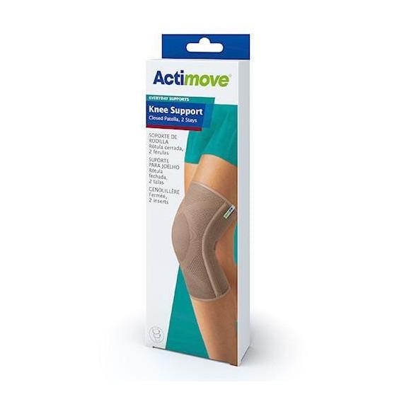 Opaska stabilizująca staw kolanowy Actimove Everyday Supports, beżowa, rozmiar M, 1 szt. Opaska stabilizująca staw kolanowy Actimove Everyday Supports, beżowa, rozmiar M, 1 szt. - zdjęcie produktu