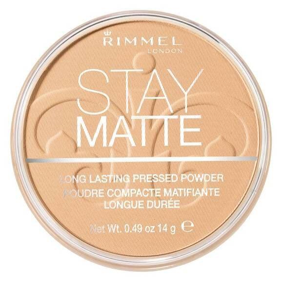 Rimmel Stay Matte, puder prasowany, 006 WARM BEIGE, 14 g, 1 szt. - zdjęcie produktu