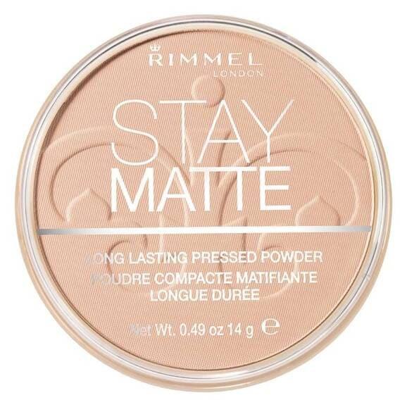 Rimmel Stay Matte, puder prasowany, 003 PEACH GLOW, 14 g, 1 szt. - zdjęcie produktu