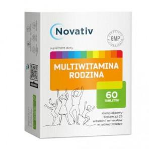 Novativ Multiwitamina Rodzina, tabletki, 60 szt. - zdjęcie produktu