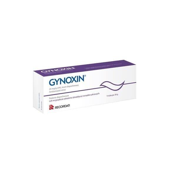 Gynoxin 20 mg/g, krem dopochwowy, 30 g - zdjęcie produktu
