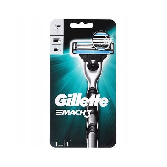 Gillette Mach 3, maszynka do golenia z wymiennym ostrzem, 1 szt. - zdjęcie produktu
