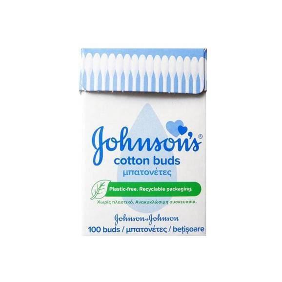Johnson's, Patyczki do uszu, 100 szt. - zdjęcie produktu