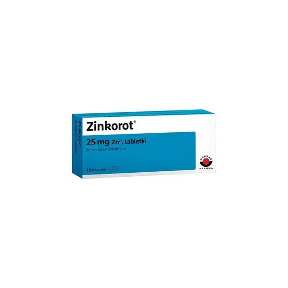 Zinkorot, tabletki, 20 szt. - zdjęcie produktu