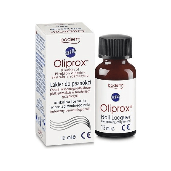 Oliprox, lakier przeciwgrzybiczy do paznokci, 12 ml - zdjęcie produktu