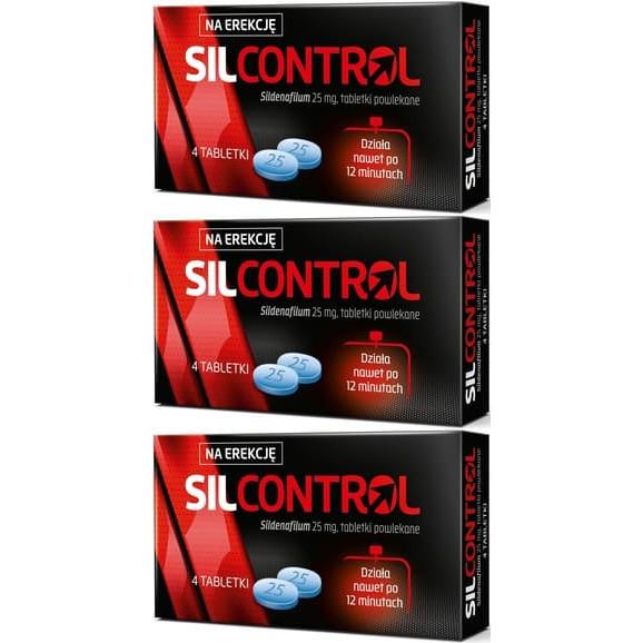 Silcontrol, 25 mg, tabletki powlekane, 12 szt. - zdjęcie produktu