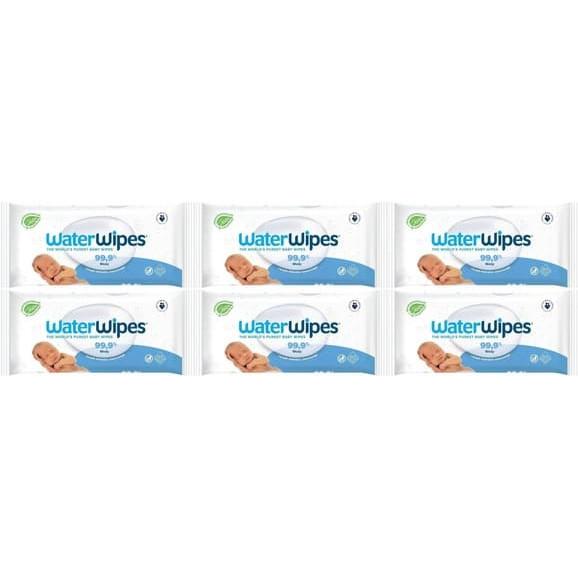 Chusteczki nawilżające, Waterwipes Bio biodegradowalne, Fruit Extract, zestaw 6x60 szt. Chusteczki nawilżające, Waterwipes Bio biodegradowalne, Fruit Extract, zestaw 6x60 szt. - zdjęcie produktu