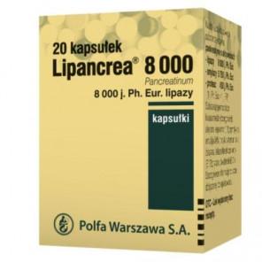 Lipancrea 8000, kapsułki, 20 szt. - zdjęcie produktu