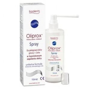 Oliprox, spray do stosowania w łojotokowym zapaleniu skóry głowy i ciała, 150 ml - zdjęcie produktu