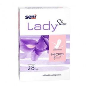 Seni Lady Slim, wkładki urologiczne, Micro, 28 szt. - zdjęcie produktu