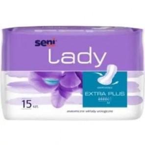 Seni Lady Extra Plus, pieluchy anatomiczne, 15 szt. - zdjęcie produktu