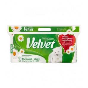 Velvet, papier toaletowy, rumianek i aloes, 10 rolek - zdjęcie produktu