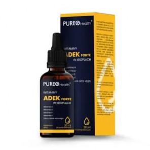 Pureo Health Witaminy ADEK Forte, krople, 30 ml - zdjęcie produktu