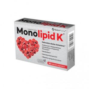 Monolipid K, kapsułki roślinne wegańskie, 30 szt. - zdjęcie produktu
