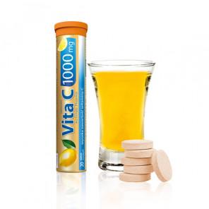 Activlab Vita C 1000, tabletki musujące o smaku pomarańczowym, 20 szt. - zdjęcie produktu