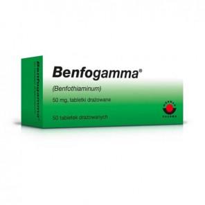 Benfogamma 50 mg, tabletki drażowane, 50 szt. - zdjęcie produktu