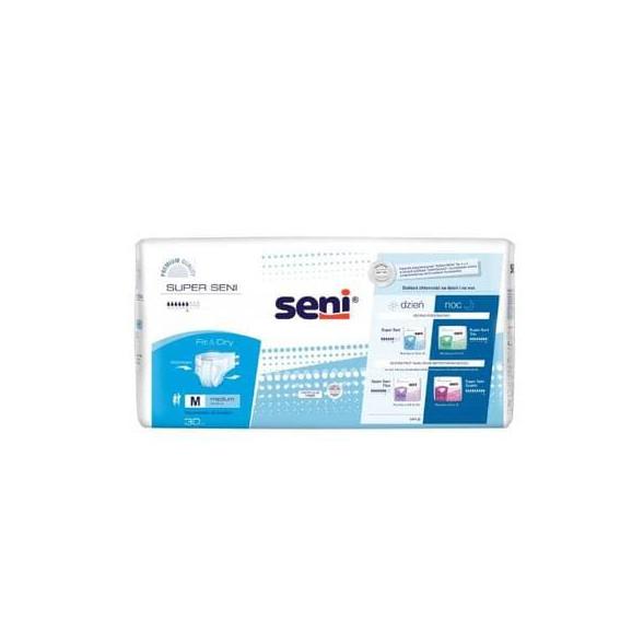 Super Seni Air, pieluchomajtki dla dorosłych M, 30 szt. - zdjęcie produktu