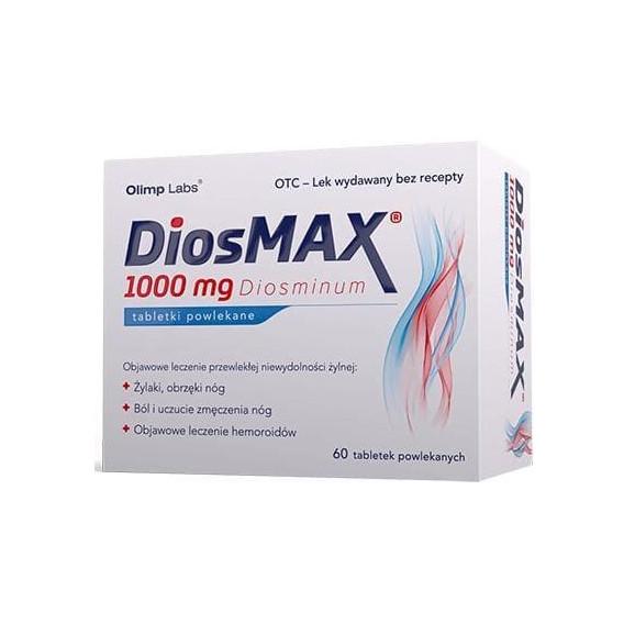 Diosmax 1000 mg, tabletki powlekane, 60 szt. - zdjęcie produktu