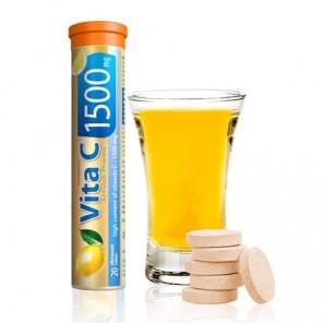 Activlab Vita C 1500 mg – suplement diety (20 tabletek musujących o smaku pomarańczowym) - zdjęcie produktu