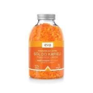 Eva Natura, sól do kąpieli, z pomarańczą i imbirem, 400 g - zdjęcie produktu