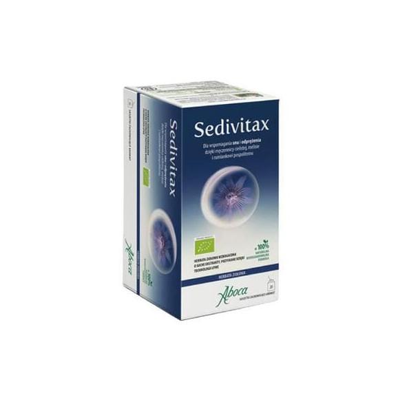 Sedivitax, herbata ziołowa, wspomaganie snu i odprężenie, saszetki, 20 szt. - zdjęcie produktu